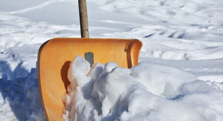 Schnee und Glatteis