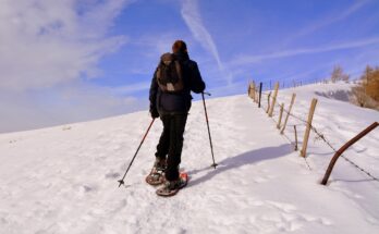 Schneeschuhe und Winterausrüstung